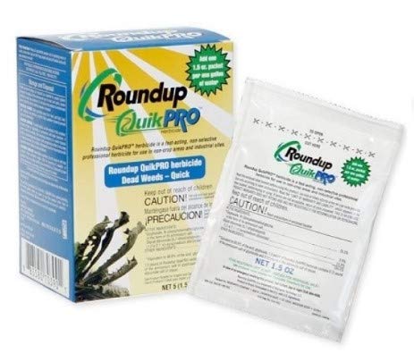 Roundup QuikPRO Herbicide 5-Pack (1.5 oz. per unit)